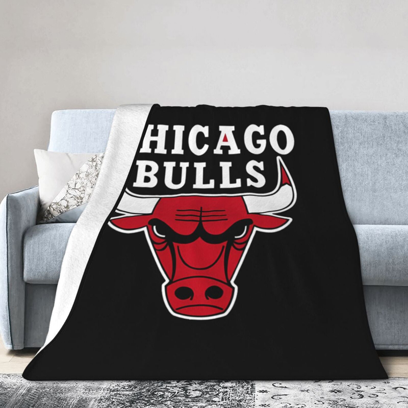 Chicago Bulls Blanket FLeece Blanket Throw Blanket