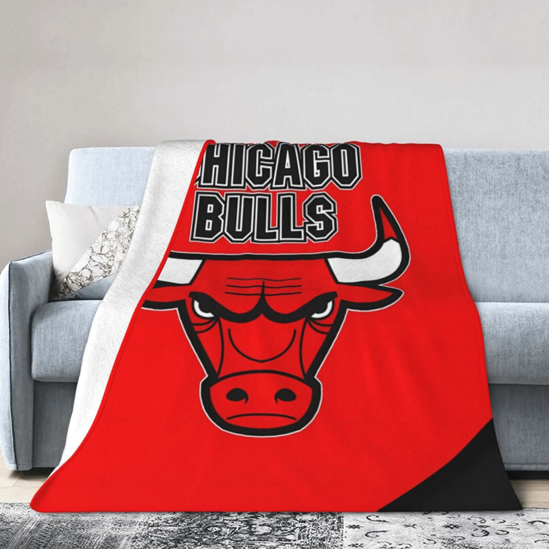 Chicago Bulls Blanket FLeece Blanket Throw Blanket