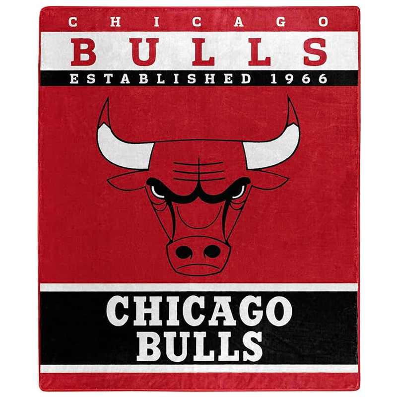Chicago Bulls Blanket FLeece Blanket Throw Blanket
