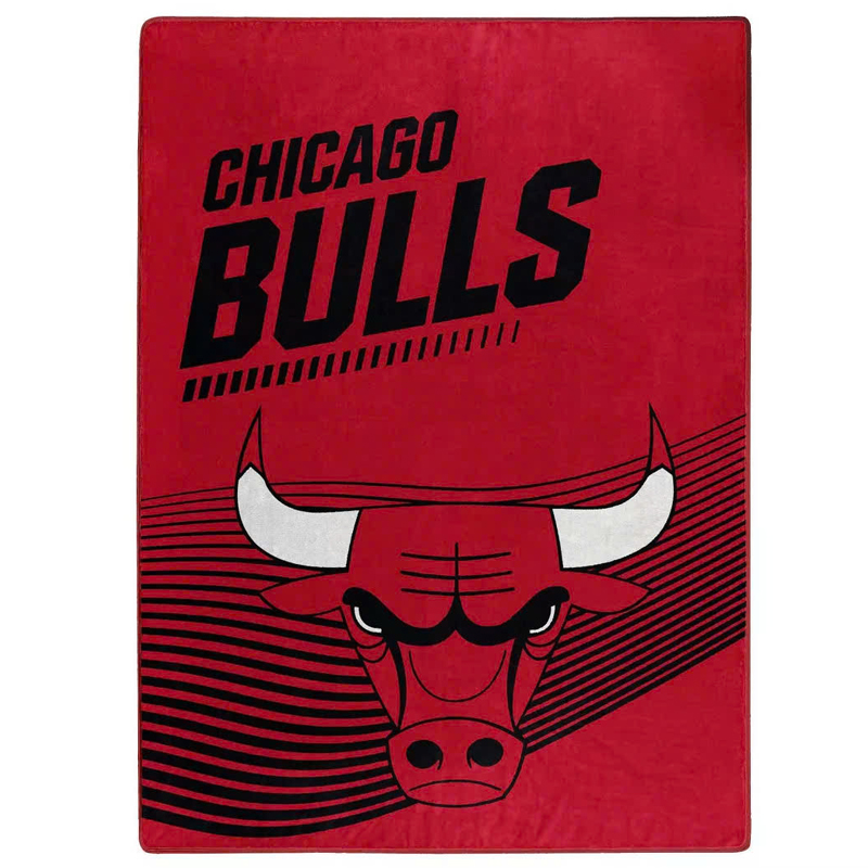 Chicago Bulls Blankets Sherpa Blanket Throw Blanket
