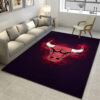 Chicago Bulls Rug NBA Area Rug Living Room Area Rug Indoor Rugs Rectangle Carpet chicago bulls rug living room carpet regtangle carpet floor decor home decor ver 145