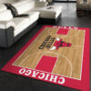 Chicago Bulls Rug NBA Area Rug Bathroom Rug Indoor Rug Rectangle Carpet chicago bulls rug living room carpet regtangle carpet floor decor home decor ver 151