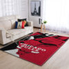 Chicago Bulls Area Rug NBA Area Rug Bathroom Rugs Indoor Rug Rectangle Carpet chicago bulls rug living room carpet regtangle carpet floor decor home decor ver 153