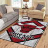 Chicago Bulls Rug NBA Area Rug Living Room Rug Indoor Rugs Rectangle Carpet chicago bulls rug living room carpet regtangle carpet floor decor home decor ver 155