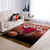 Chicago Bulls Area Rug NBA Area Rug Bathroom Rug Indoor Indoor Rugs Rectangle Carpet chicago bulls rug living room carpet regtangle carpet floor decor home decor ver 175