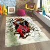 chicago bulls rug living room carpet regtangle carpet floor decor home decor ver 179