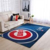 Chicago Cubs Rug MLB Area Rug Dining Room Rug Indoor Rug Rectangle Carpet chicago cubs rug living room carpet regtangle carpet floor decor home decor ver 59