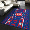 Chicago Cubs Rug MLB Area Rug Dining Room Rugs Indoor Rugs Rectangle Carpet chicago cubs rug living room carpet regtangle carpet floor decor home decor ver 63