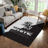 Chicago White Sox Rug MLB Area Rug Kitchen Rug Indoor Rug Rectangle Carpet chicago white sox rug living room carpet regtangle carpet floor decor home decor ver 78