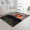 Cincinnati Bengals Rug NFL Area Rug Dining Room Rug Indoor Indoor Rug Rectangle Carpet cincinnati bengals area rug bathroom rug floor rug regtangle carpet home decor ver 416