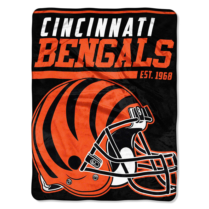 Cincinnati Bengals Blanket FLeece Blanket Throw Blanket