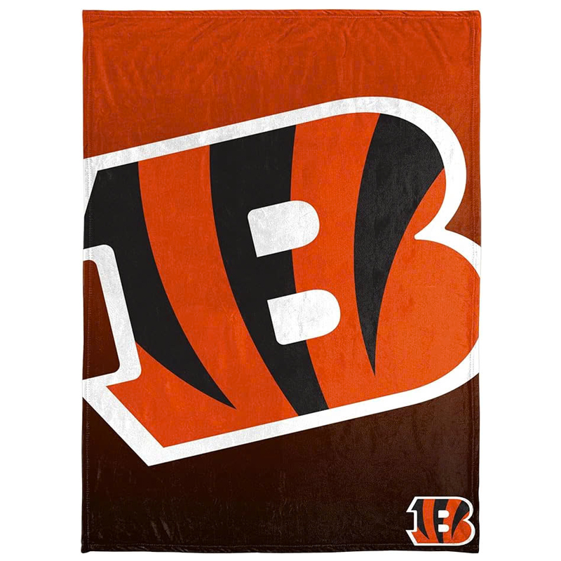 Cincinnati Bengals Blanket FLeece Blanket Throw Blanket