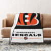 Cincinnati Bengals Blanket FLeece Blanket Throw Blanket cincinnati bengals blanket fleece blanket throw blanket v37