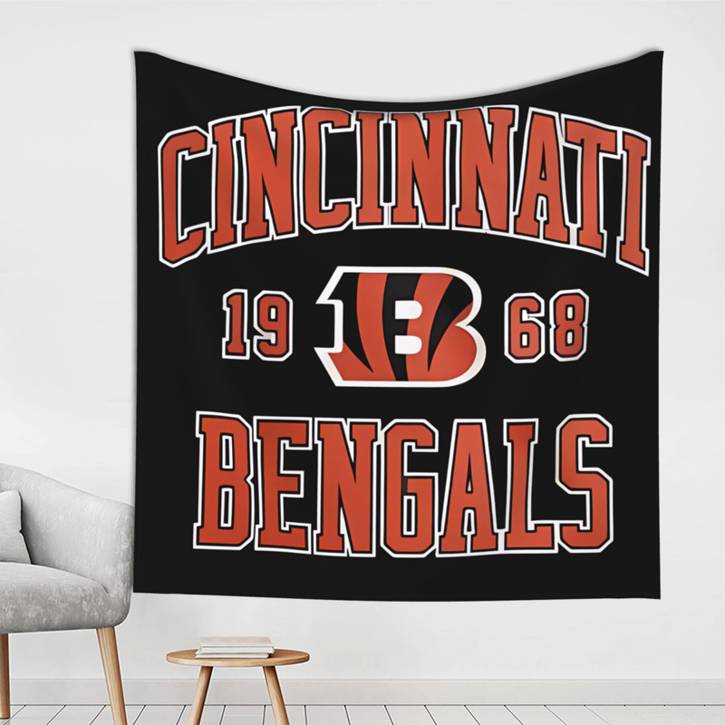 Cincinnati Bengals Blanket FLeece Blanket Throw Blanket
