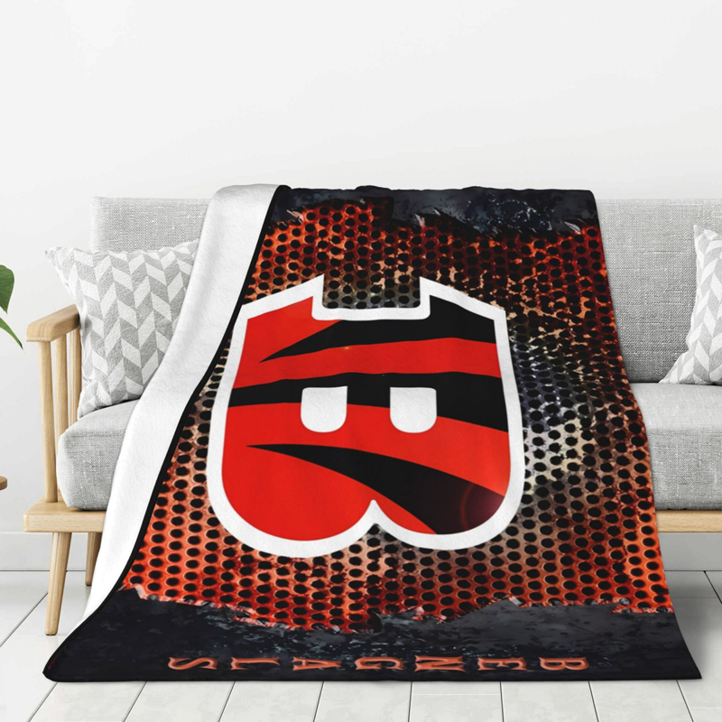 Cincinnati Bengals Blanket Sherpa Blanket Throw Blanket
