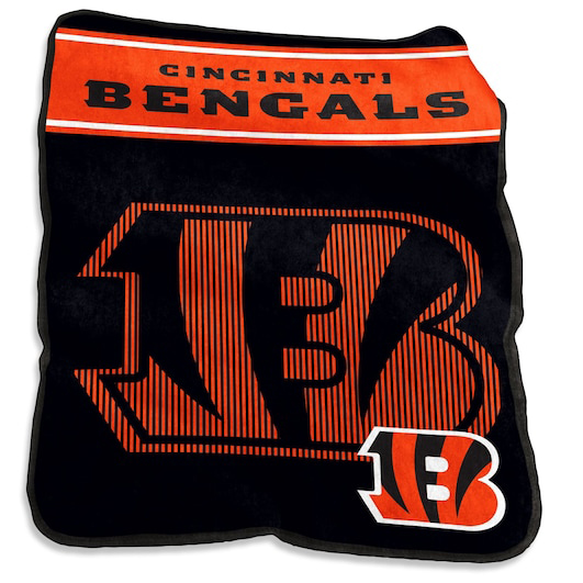 Cincinnati Bengals Blanket Sherpa Blanket Throw Blanket
