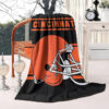 Cincinnati Bengals Blanket Sherpa Blanket Throw Blanket cincinnati bengals blanket sherpa blanket throw blanket v56