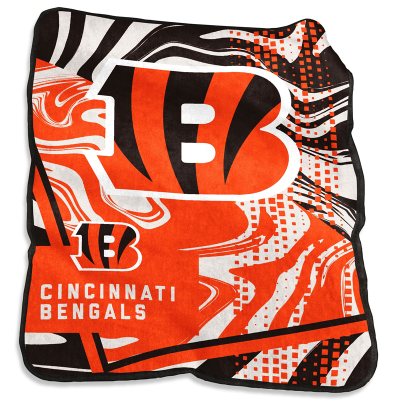 Cincinnati Bengals Blanket Sherpa Blanket Throw Blanket