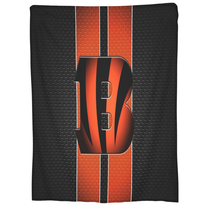 Cincinnati Bengals Blanket Sherpa Blanket Throw Blanket
