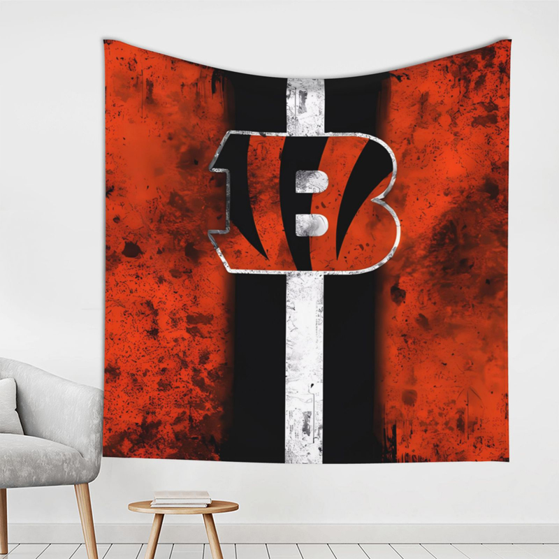 Cincinnati Bengals Blanket Sherpa Blanket Throw Blanket