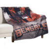 Cincinnati Bengals Blanket Sherpa Blanket Throw Blanket cincinnati bengals blanket sherpa blanket throw blanket v74