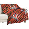 Cincinnati Bengals Blankets FLeece Blanket Throw Blanket cincinnati bengals blankets fleece blanket throw blanket v13