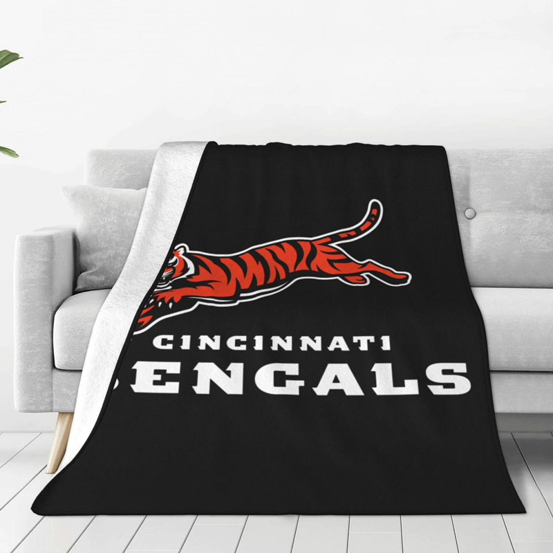Cincinnati Bengals Blankets FLeece Blanket Throw Blanket