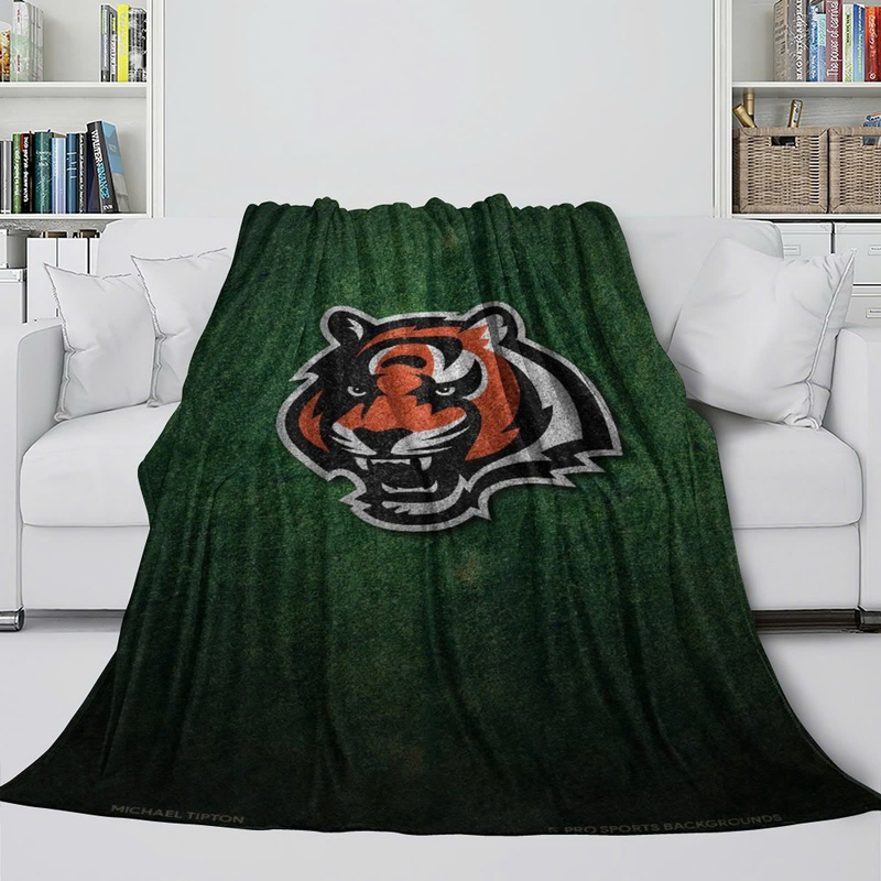 Cincinnati Bengals Blankets FLeece Blanket Throw Blanket