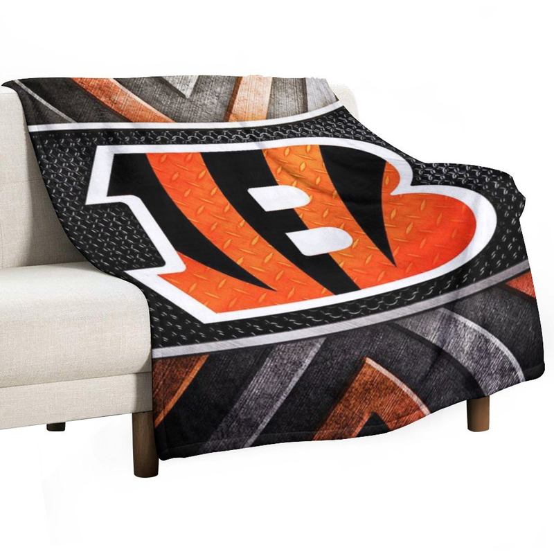 Cincinnati Bengals Blankets FLeece Blanket Throw Blanket
