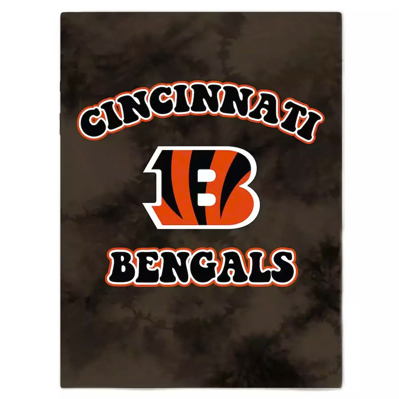 Cincinnati Bengals Blankets Sherpa Blanket Throw Blanket