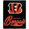 Cincinnati Bengals Blankets Sherpa Blanket Throw Blanket cincinnati bengals blankets sherpa blanket throw blanket v51