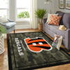 Cincinnati Bengals Area Rug NFL Area Rug Kitchen Rug Indoor Indoor Rugs Rectangle Carpet cincinnati bengals carpet bathroom rug floor rug regtangle carpet home decor ver 431