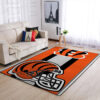 Cincinnati Bengals Area Rug NFL Area Rug Dining Room Rugs Indoor Rugs Rectangle Carpet cincinnati bengals carpet living room rug floor rug regtangle carpet home decor ver 433