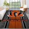 Cincinnati Bengals Rug NFL Area Rug Kitchen Rug Indoor Rug Rectangle Carpet cincinnati bengals carpet living room rug floor rug regtangle carpet home decor ver 438