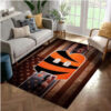 Cincinnati Bengals Area Rug NFL Area Rug Bathroom Rugs Indoor Rug Rectangle Carpet cincinnati bengals rugs bathroom rug floor rug regtangle carpet home decor ver 465