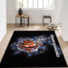 Cincinnati Bengals Rug NFL Area Rug Living Room Area Rug Indoor Indoor Rugs Rectangle Carpet cincinnati bengals rugs bathroom rug floor rug regtangle carpet home decor ver 468