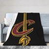 Cleveland Cavaliers Blankets Sherpa Blanket Throw Blanket cleveland cavaliers blankets sherpa blanket throw blanket v6
