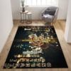 Cleveland Cavaliers Rug NBA Area Rug Living Room Area Rug Indoor Rug Rectangle Carpet cleveland cavaliers rug living room carpet regtangle carpet floor decor home decor ver 194