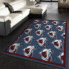 Colorado Avalanche Rug NHL Area Rug Bathroom Rugs Indoor Rug Rectangle Carpet colorado avalanche rug living room carpet regtangle carpet floor decor home decor ver 106