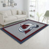 Colorado Avalanche Rug NHL Area Rug Dining Room Rug Indoor Rugs Rectangle Carpet colorado avalanche rug living room carpet regtangle carpet floor decor home decor ver 107