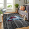 Colorado Avalanche Rug NHL Area Rug Kitchen Rug Indoor Rugs Rectangle Carpet colorado avalanche rug living room carpet regtangle carpet floor decor home decor ver 99