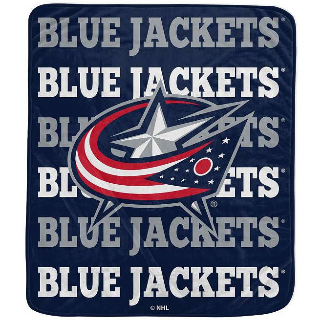 Columbus Blue Jackets Blankets FLeece Blanket Throw Blanket