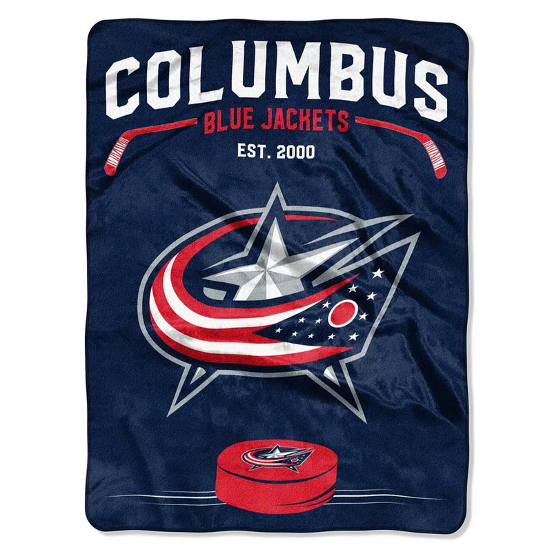 Columbus Blue Jackets Blankets FLeece Blanket Throw Blanket