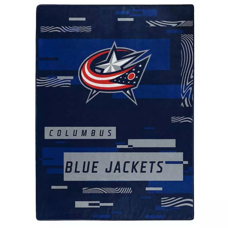 Columbus Blue Jackets Blankets Sherpa Blanket Throw Blanket
