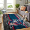 Columbus Blue Jackets Area Rug NHL Area Rug Bathroom Rug Indoor Rug Rectangle Carpet columbus blue jackets rug living room carpet regtangle carpet floor decor home decor ver 115
