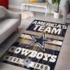 Dallas Cowboys Area Rug NFL Area Rug Living Room Area Rug Indoor Indoor Rugs Rectangle Carpet dallas cowboys carpet living room rug floor rug regtangle carpet home decor ver 513