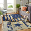 Dallas Cowboys Area Rug NFL Area Rug Dining Room Rugs Indoor Rugs Rectangle Carpet dallas cowboys rug bath rug floor rug regtangle carpet home decor ver 516