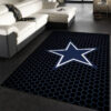 Dallas Cowboys Rug NFL Area Rug Dining Room Rug Indoor Indoor Rug Rectangle Carpet dallas cowboys rug living room rug floor rug regtangle carpet home decor ver 528