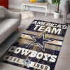 Dallas Cowboys Area Rug NFL Area Rug Living Room Area Rug Indoor Rugs Rectangle Carpet dallas cowboys rug living room rug floor rug regtangle carpet home decor ver 532