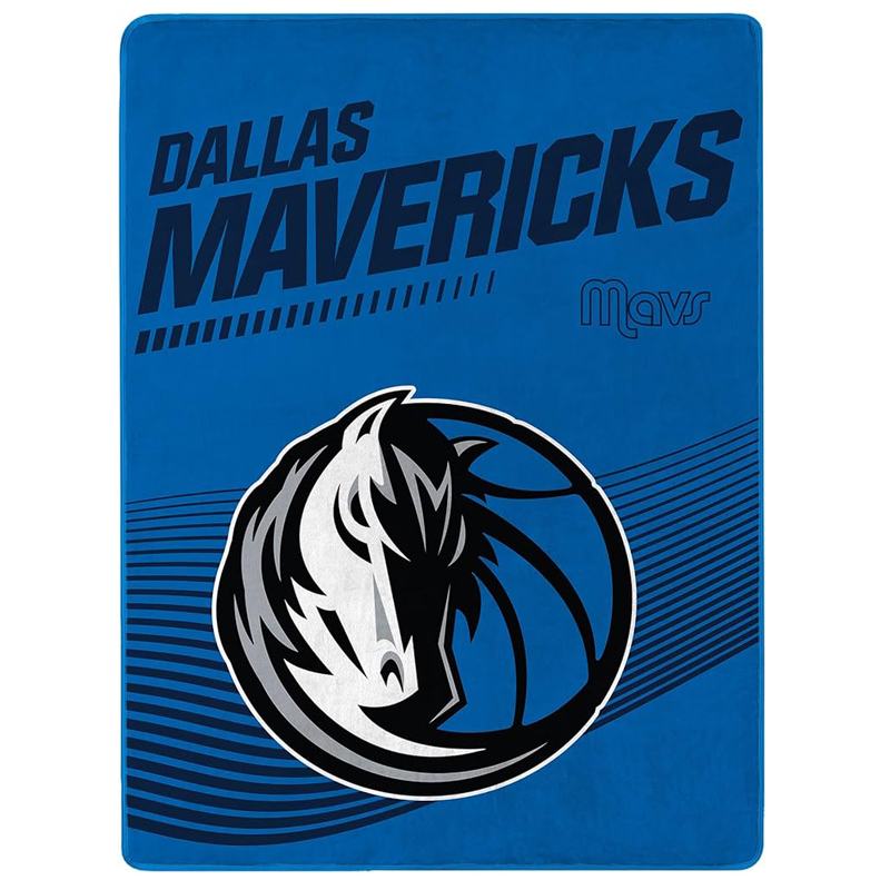 Dallas Mavericks Blanket Sherpa Blanket Throw Blanket